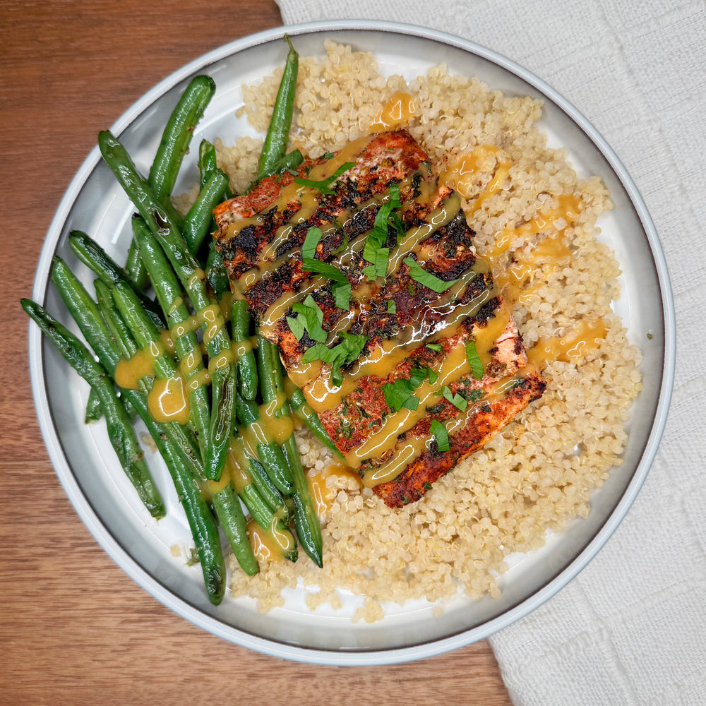 Blackened Dijon Salmon (GF)