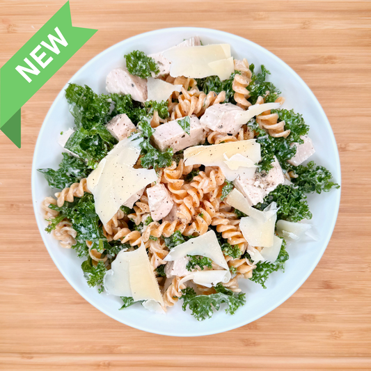 Chicken Kale Caesar Salad