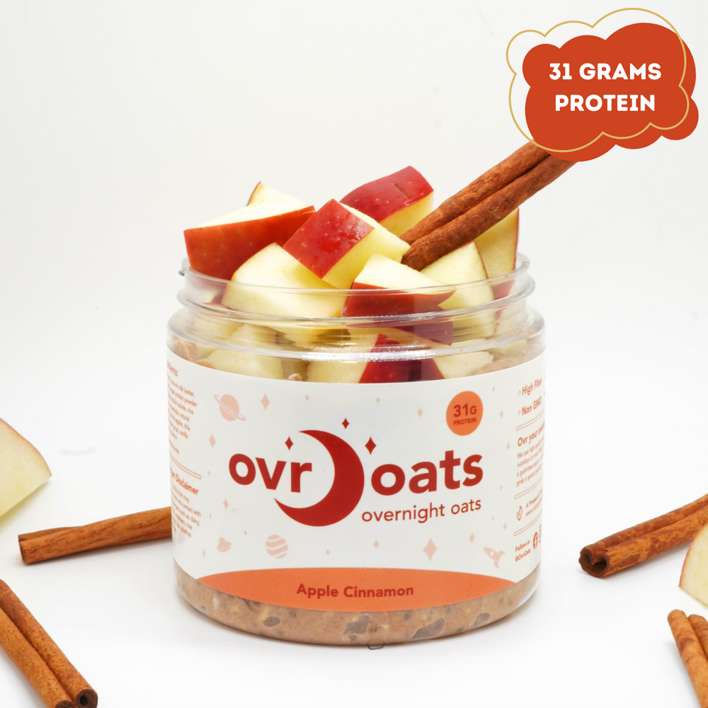 Ovr Oats Apple Cinnamon (Gluten Free, Vegan)