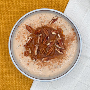 Pumpkin Pie Protein Overnight Oats (Vegan)