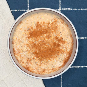 Cinnamon Vanilla Protein Overnight Oats (Vegan)