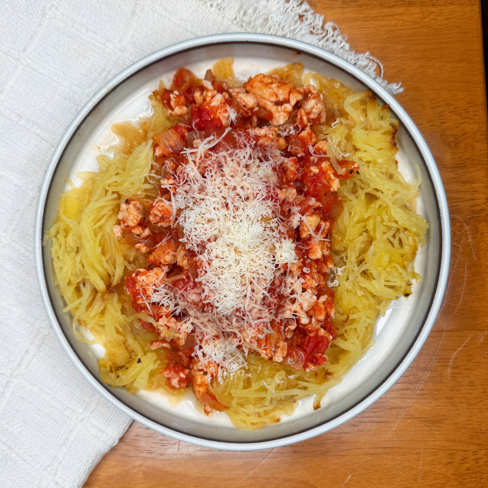 Turkey Parm Spaghetti Squash (GF)