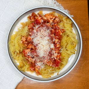 Turkey Parm Spaghetti Squash (GF)