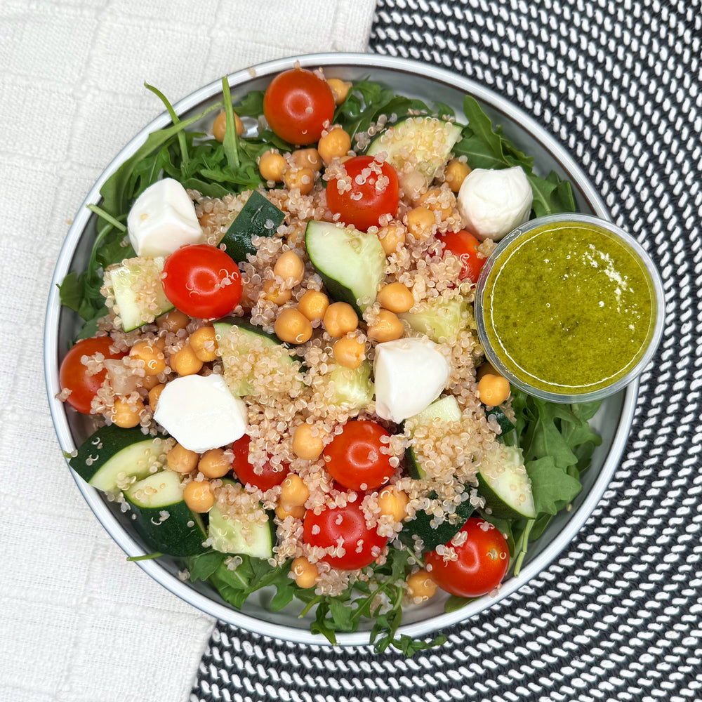 Caprese Quinoa Salad (GF, Vegetarian)