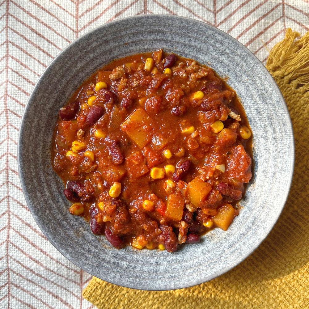 Butternut Squash Turkey Chili (GF)