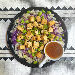 Sesame Ginger Tofu (Vegan)