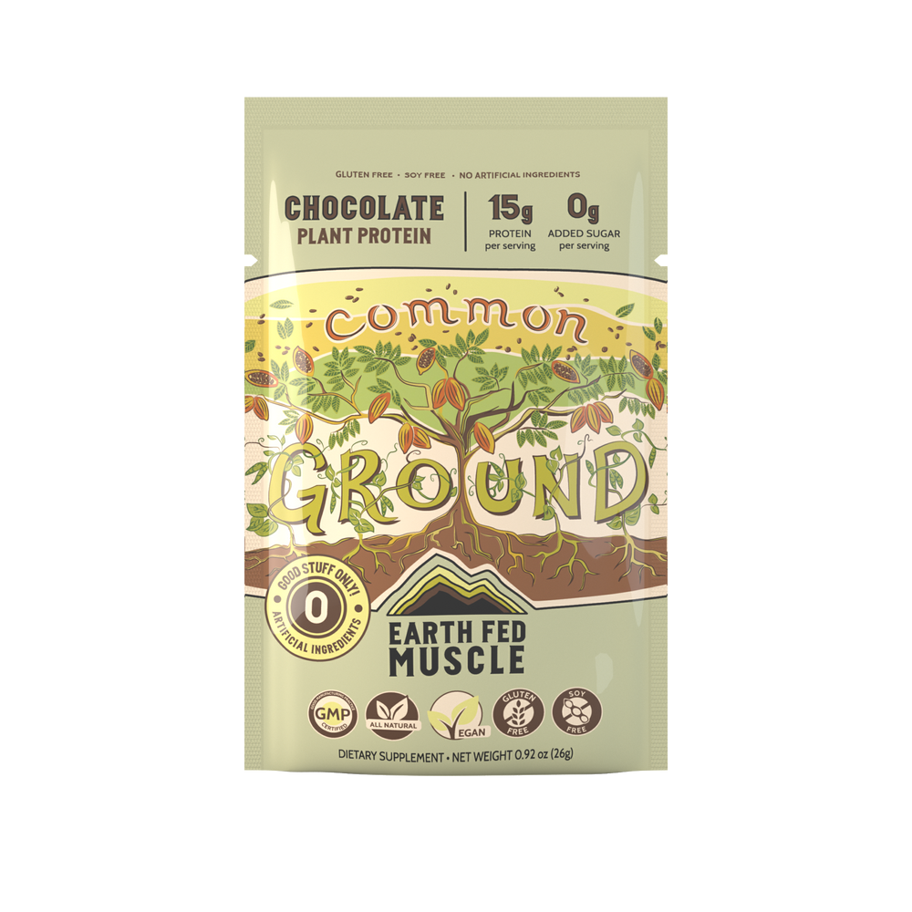 Common Ground Chocolate Plant Protein (Single Serving)