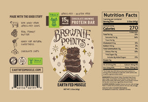 Chocolate Brownie Grass Fed Whey Protein Bar