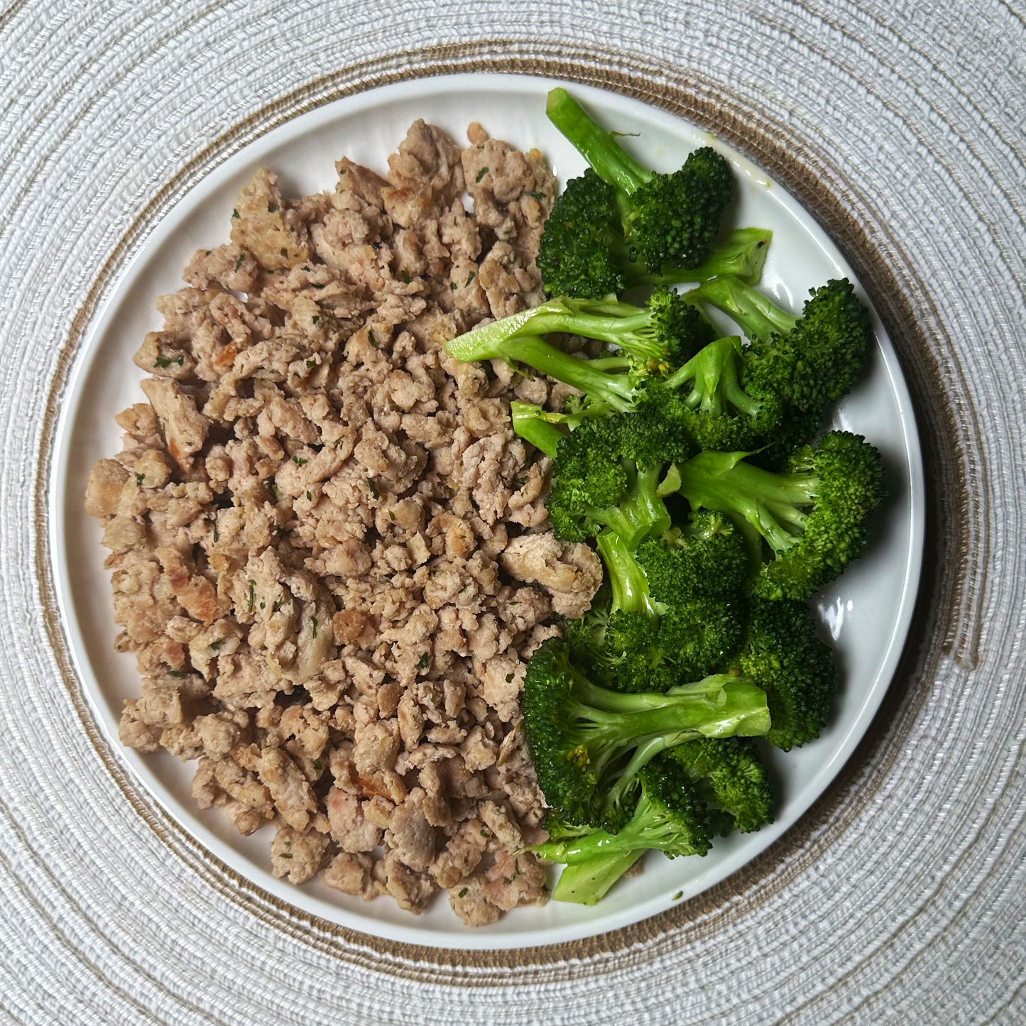 ESSENTIALS: Local Ground Turkey and Roasted Broccoli (GF)