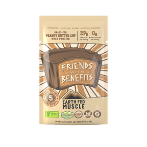 Friends with Benefits Peanut Butter Cup Grass Fed Protein (Single Serving)